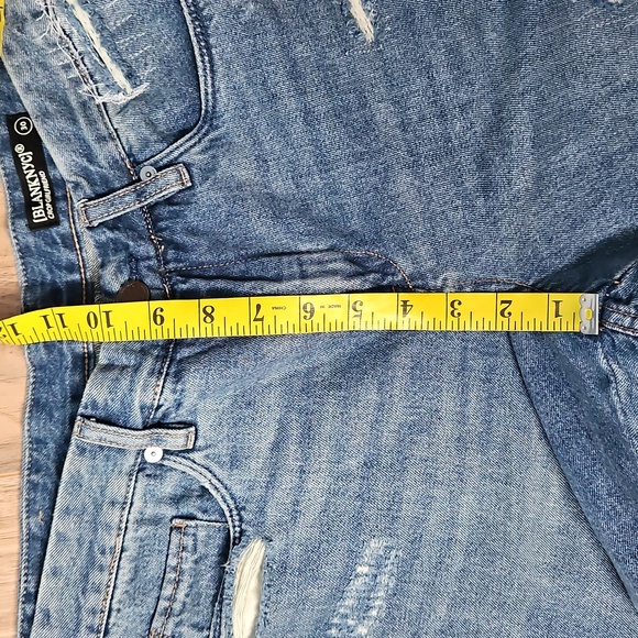 BLANKNYC Women's Destroyed Distressed Blue Jeans 30 - Picture 11 of 15